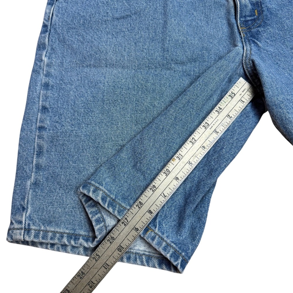 Carhartt B26STW Mens Relaxed Fit Denim Shorts Stonewash Blue Size 38 Cotton - Picture 5 of 7